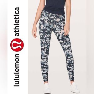 Lululemon Wunder Under Hi-Rise Tight 28" Spring Bloom Multi Size 4